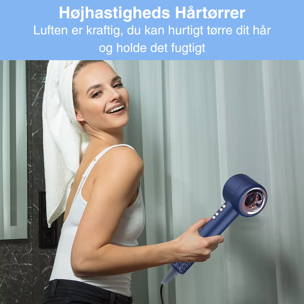 Ionic Proff styling kit – 2000w Professionel hårtørring med luft, ioner og kontrolleret varme - Bedst i test