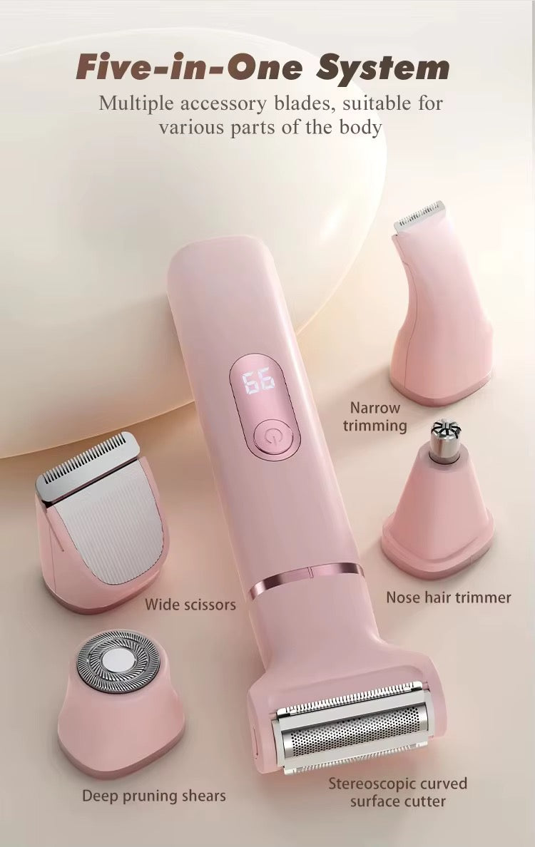 IntimaTrim 5-i-1 – Elektrisk bikini- & intimtrimmer