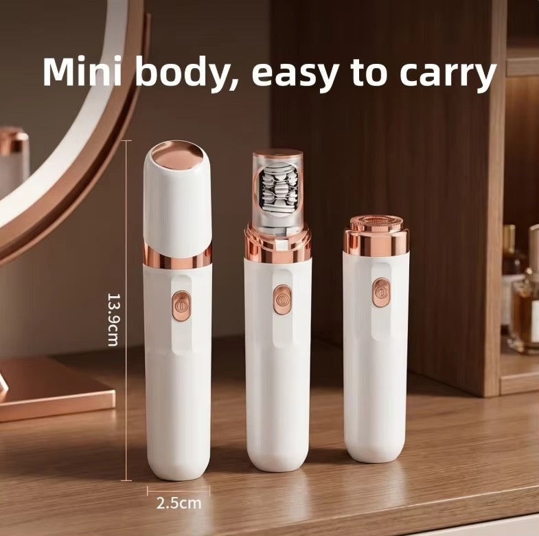MiniSmooth 2-i-1 – Mini Ladyshaver & Epilator til ansigt og krop