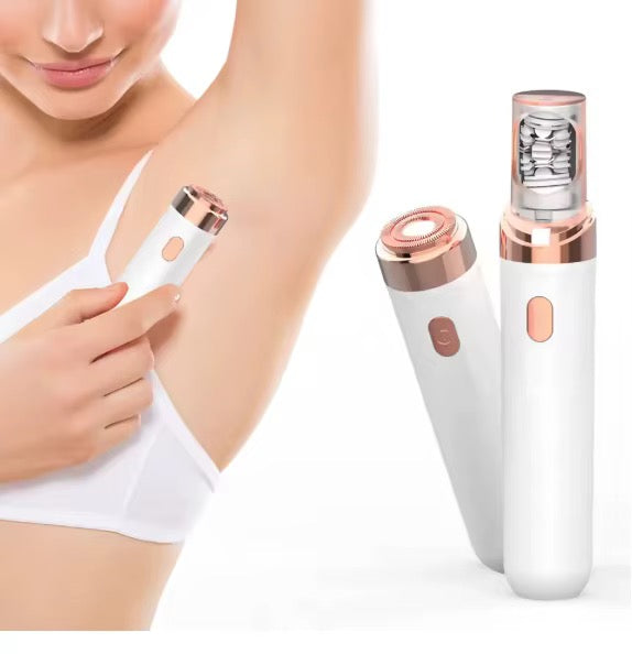 MiniSmooth 2-i-1 – Mini Ladyshaver & Epilator til ansigt og krop