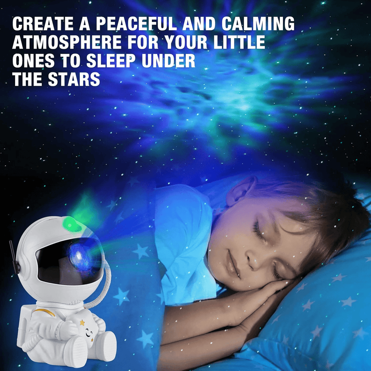 Busters astronaut stjernehimmel projektor