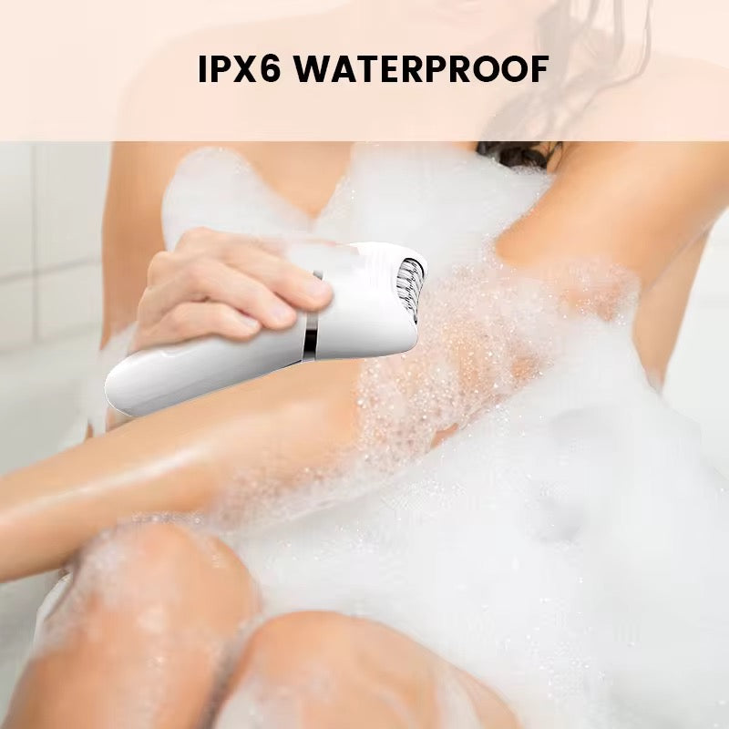 2-i-1 – Vandtæt Epilator & Ladyshaver med LED-lys