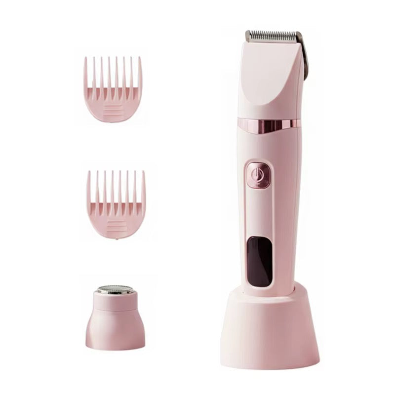 DualTrim 2-i-1 – Lady-rakapparat & keramisk bikinitrimmer – lämplig för känslig hud