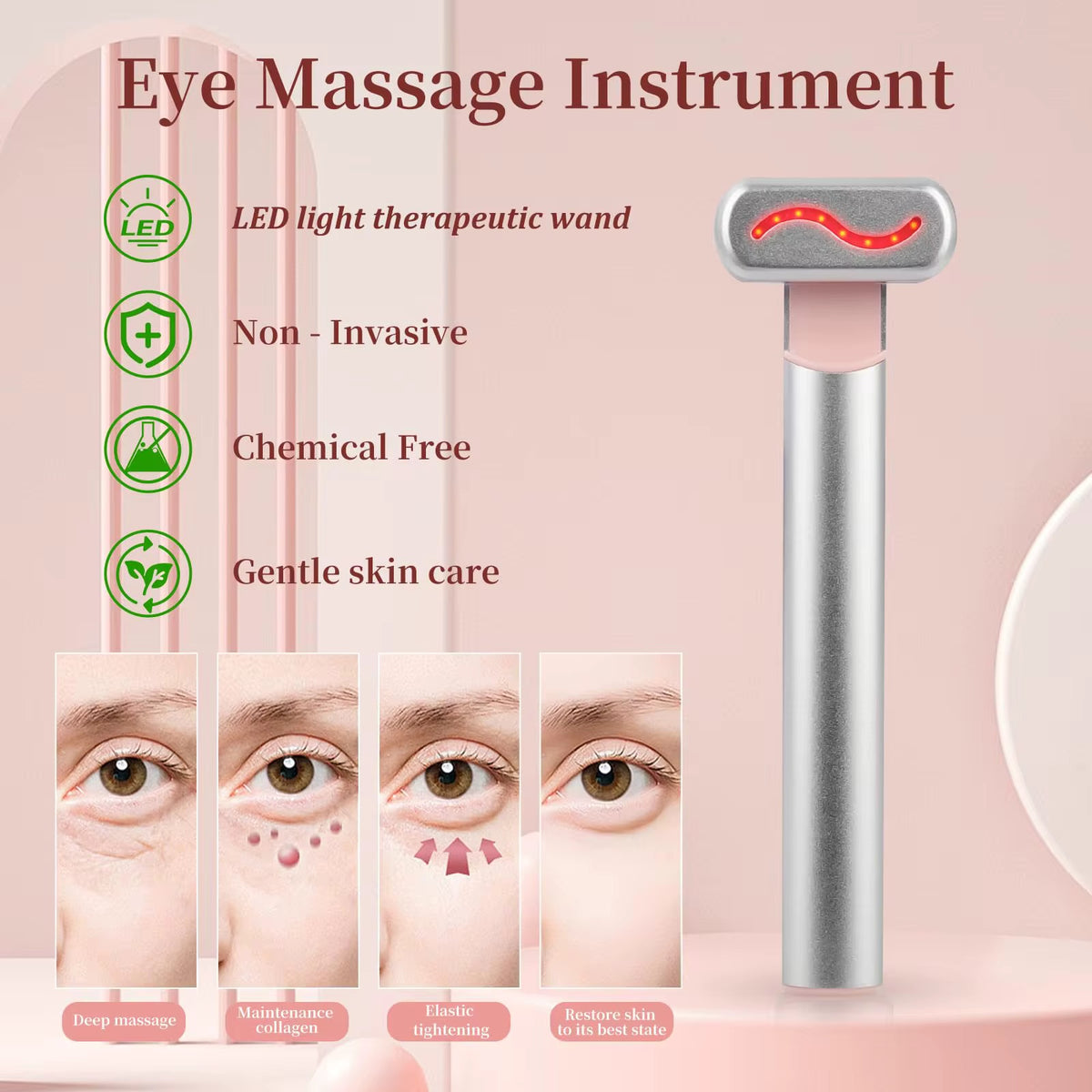 EyeLifter – Microcurrent & Red Light Eye Massager