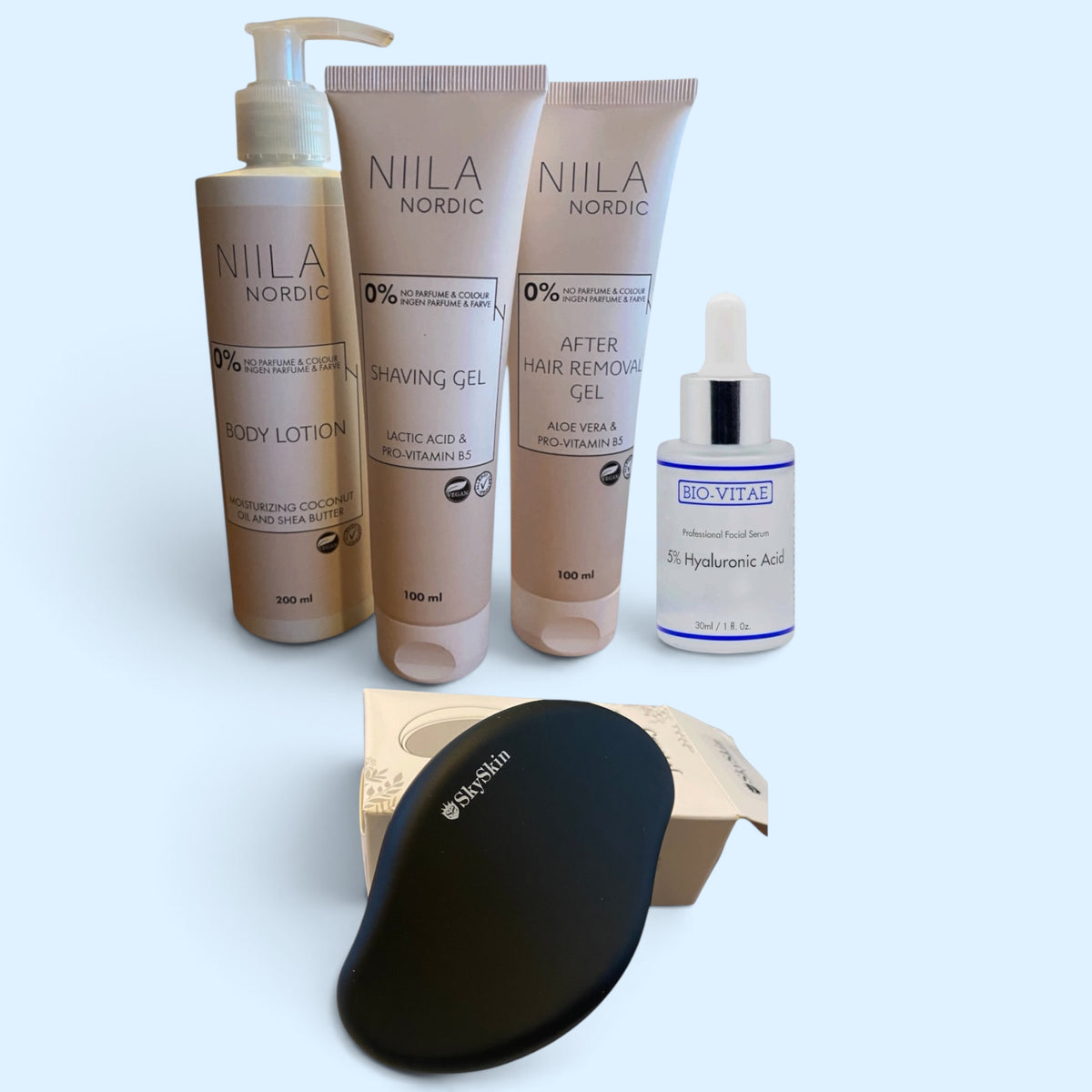 Stor tillbehörspaket för Ladyshaver Skincare