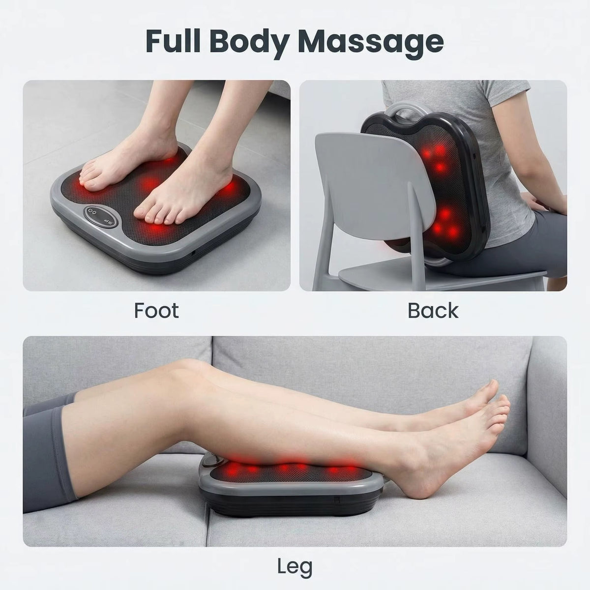 TeraWave Foot Massager – avanceret fodmassage med varme & energiteknologi