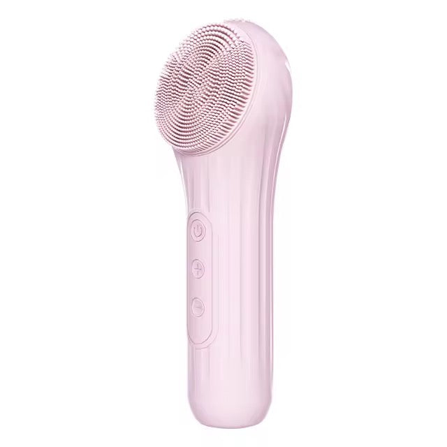 Ultrasonic Silicone Face Brush – Djuprengöring, massage och lyster i ett