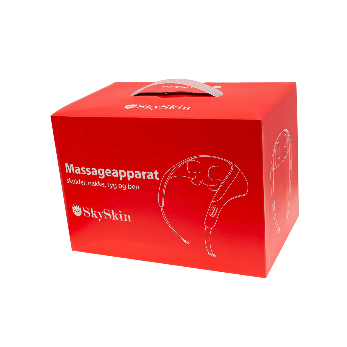 Nakke- og skuldermassageapparat