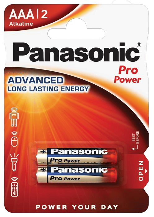 Panasonic Pro Power AAA / LR03 - Förpackning med 2 st.